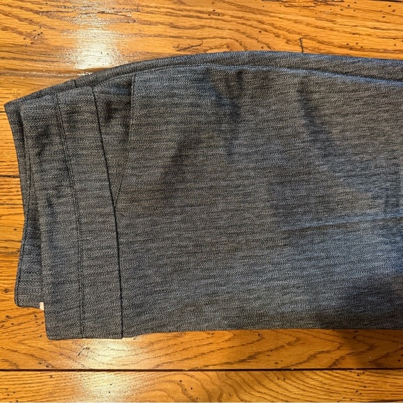 LOFT Curvy Charcoal Herringbone Trousers NWT SZ 10 - Picture 8 of 9